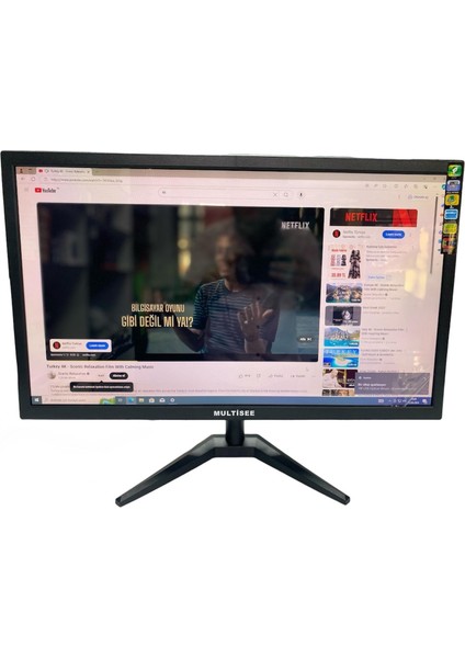 24'' Full Hd 1080P MS-236 Hdmi VGA 12V Adaptör Hd LED Ekran Monitör