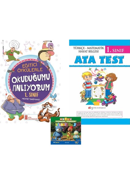 1.sınıf Okuduğumu Anlıyorum+ Ata Test