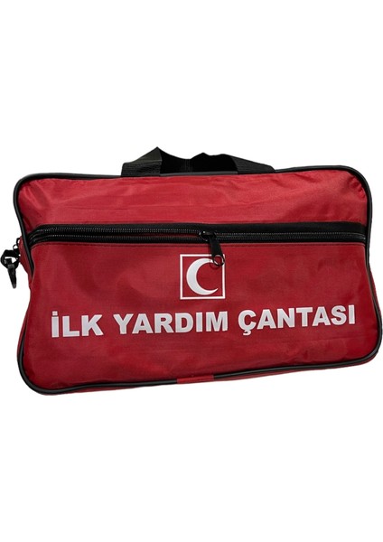 Mini Ilk Yardım Çantası Kırmızı Ev ve Araçlar Için