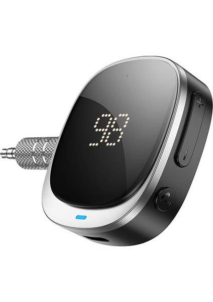 E80 Dijital Göstergeli Kablosuz Bluetooth 5.3 Araç Içi Fm Transmitter