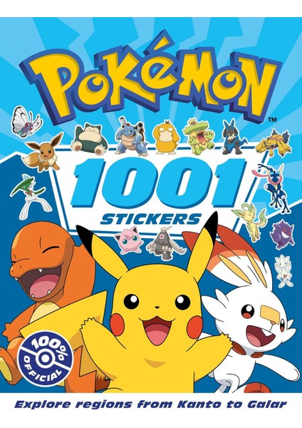 Pokemon 1001 Stickers