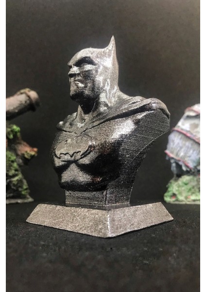 Batman Büst 10CM - Silver Efekt