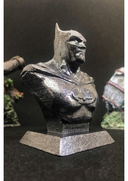 Batman Büst 10CM - Silver Efekt