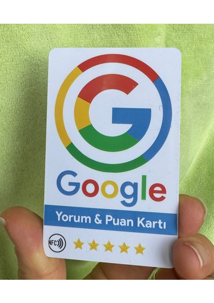 Google Yorum Kartı 5 Li Set 1 Tanesı 199 Tl