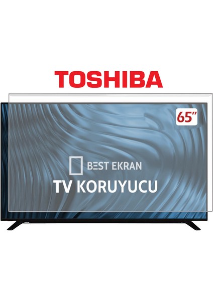 Toshiba 65" Inç 165 Ekran Tv Koruyucu Kırılmaz Paneli