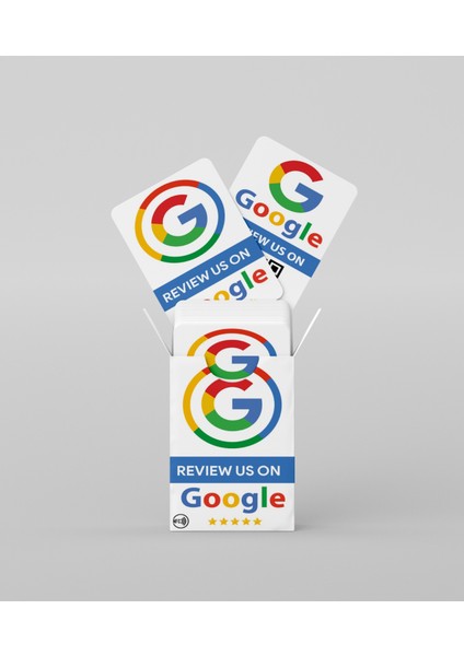 Google Yorum Kartı 3lü Set Sadece 750 Tl Turkce Veya Ingilizce