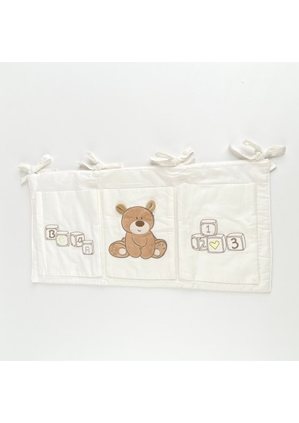 Bebek Çocuk Bear Yatak Yanı Organizer