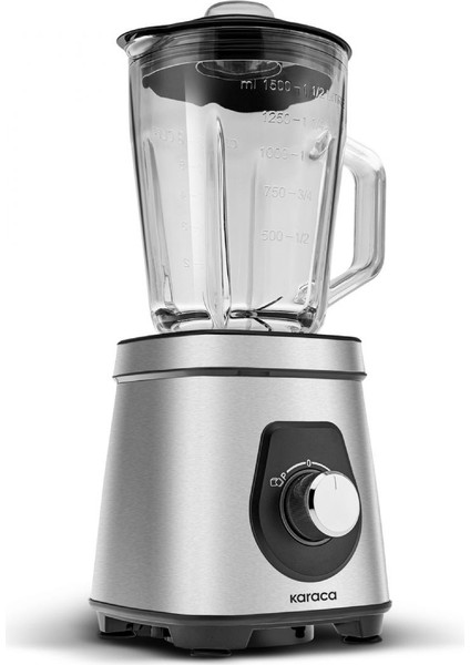 Smothiler, Milkshakeler, Sebze Suları Buz Kırıcı 1,5 Lt Cam Hazneli Smoothie Blender 1200WAAT Güç Inox Gövde fiyatları