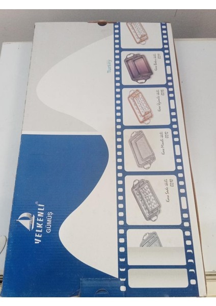 49X27 cm Diktörgen Çay Tatlı ve Sunum Tepsisi Gümüş Tepsi fiyatları