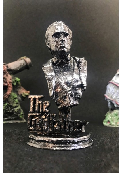 Godfather Büst 10CM - Silver Efekt