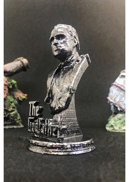 Godfather Büst 10CM - Silver Efekt