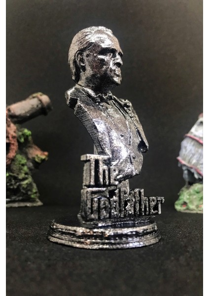 Godfather Büst 10CM - Silver Efekt