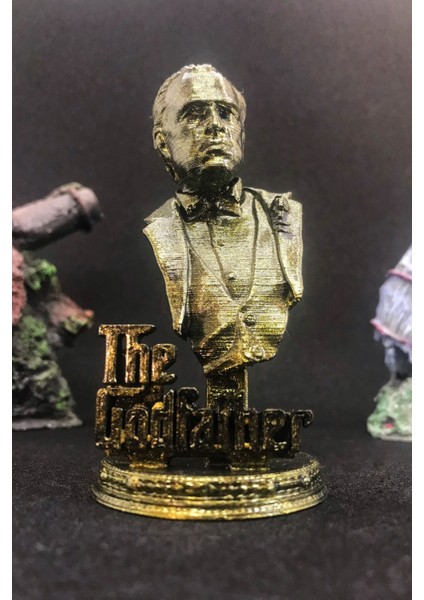 Godfather Büst 10CM - Gold Efekt