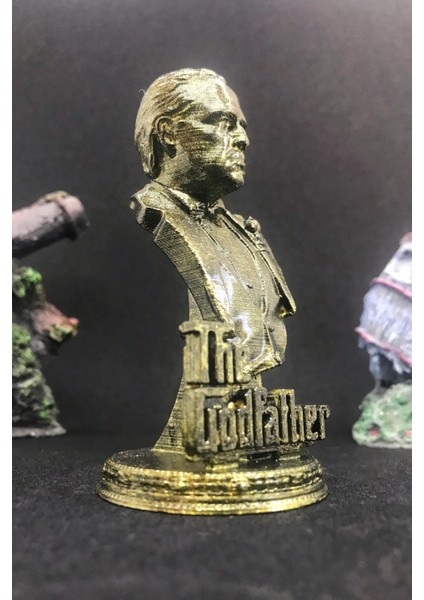 Godfather Büst 10CM - Gold Efekt fiyatları