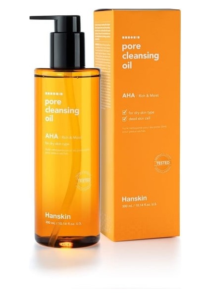Pore Cleansing Oil Aha - Kuru Ciltler Için Makyaj Temizleme Yağı [ 300 ml ]