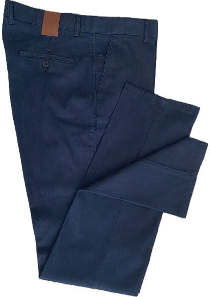 Erkek Regular Fit Normal Kesim Likralı Esnek Rahat Tensel İnce Yazlık Kot Pantolon