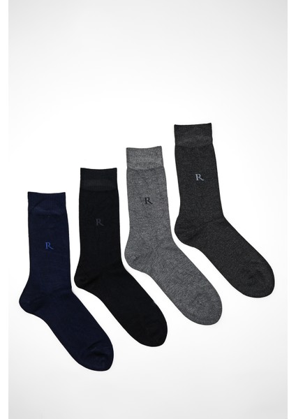 Erkek Düz Soket Çorap 40-44 0103