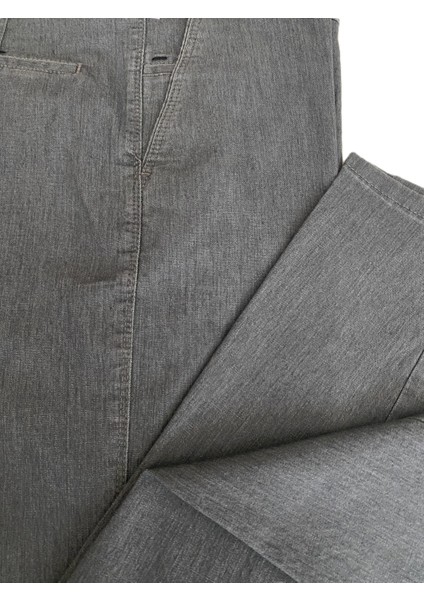 Erkek Regular Fit Normal Kesim Likralı Esnek Rahat Tensel İnce Yazlık Kot Pantolon