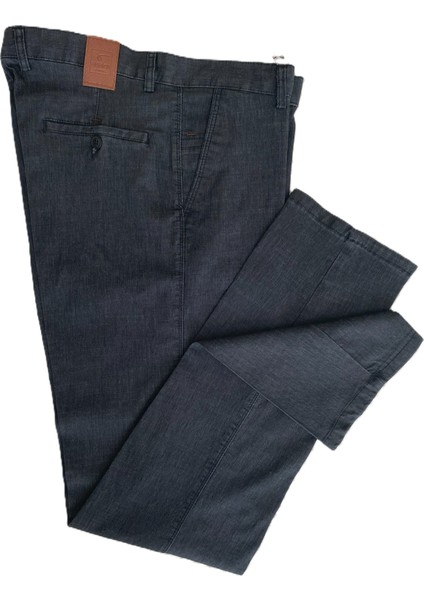 Erkek Regular Fit Normal Kesim Likralı Esnek Rahat Tensel İnce Yazlık Kot Pantolon