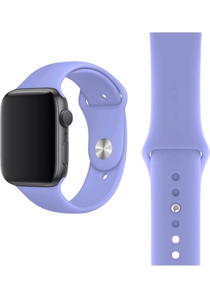 Apple Watch 1 2 3 4 5 6 7 8 9 Se 38-40-41 mm Uyumlu Premium Spor Yumuşak Silikon Saat Kordon Kayış