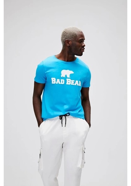 Tee Mavi Erkek Tişört modelleri