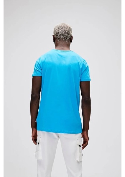 Tee Mavi Erkek Tişört fırsatları