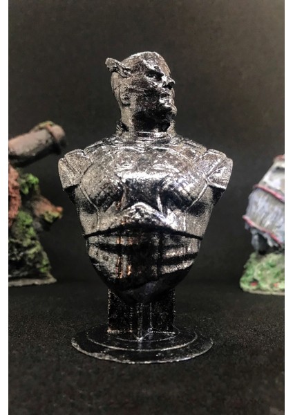 Kaptan Amerika Büst 10CM - Silver Efekt