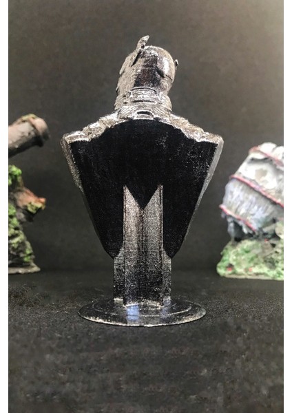 Kaptan Amerika Büst 10CM - Silver Efekt
