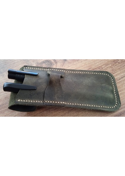 Crazy Hors Hakiki Deri El Emeği Özel Kalemleriniz Için Kalemlik Kalem Kutu 27 cm 6 cm 18H15 fiyatları