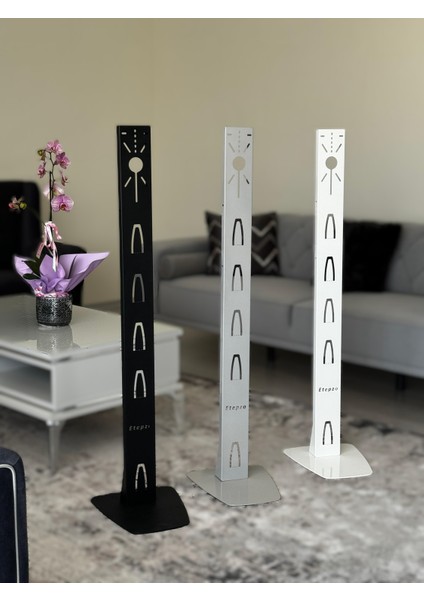 Elit Süpürge Standı (4mm Düz Taban Ayaklı) modelleri