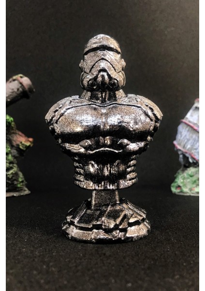 Star Wars Stormtrooper Büst 10CM - Silver Efekt