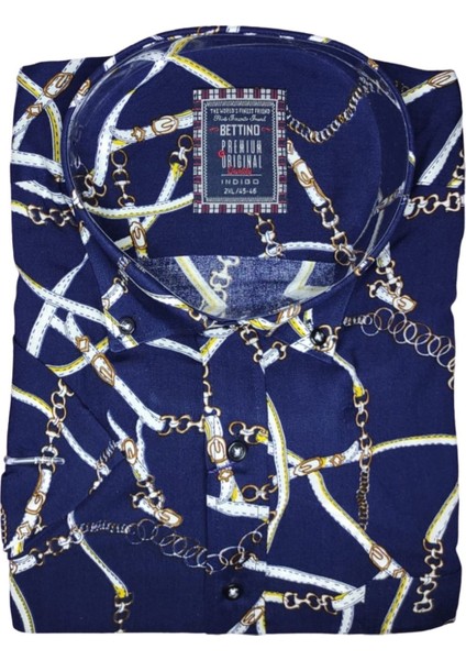 Erkek Büyük Beden 117 Kilo Için Uygun Kısa Kol Likralı Gömlek