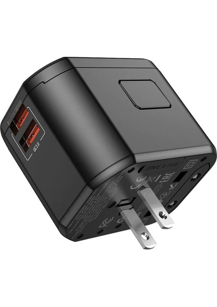AC15 20W Pd Qc 3.0 Hızlı Şarj Universal Priz