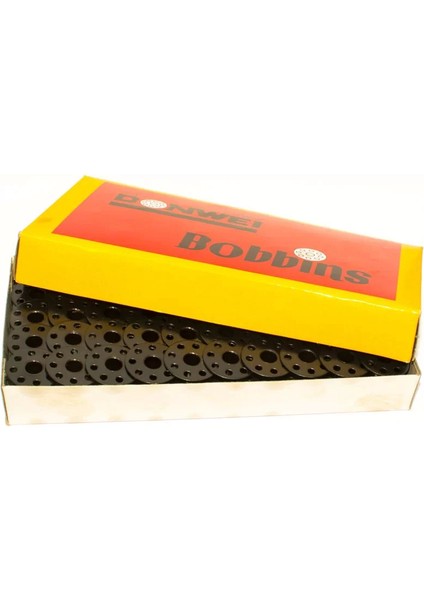 270010 Düz Makina Masurası (Siyah - 100 Ad)