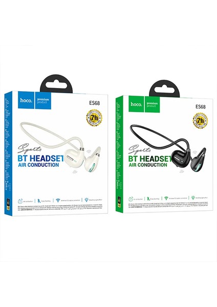 ES68 Boyun Bantlı Spor Bluetooth 5.3 Kulakiçi Kablosuz Kulaklık fırsatları