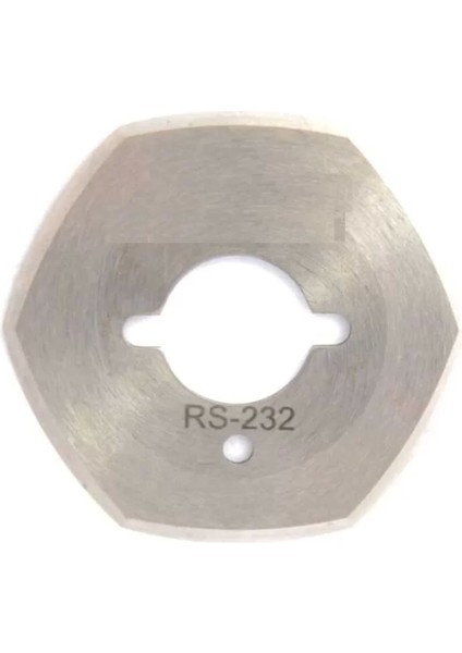 RS-232(6) Yuvarlak Kesim Motor 6 Köşe Bıçak