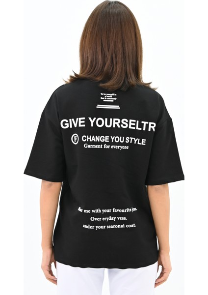 Kadın Resim Baskılı Eşofman Takımı 3318-22 fırsatları