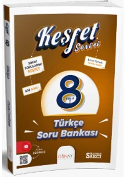8. Sınıf Keşfet Plus Serisi Türkçe Soru Bankası