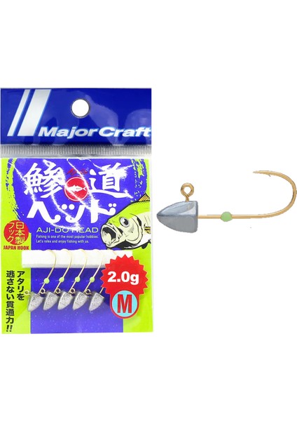 Ajido Jighead 2.0gr - M (5 Adet)