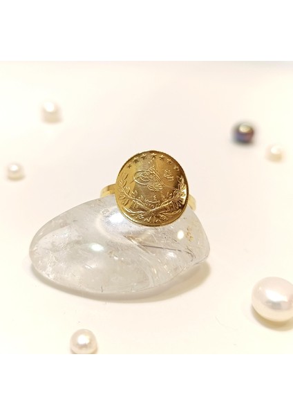 Tuğralı Yüzük 14 Ayar Altın Hd Videolu