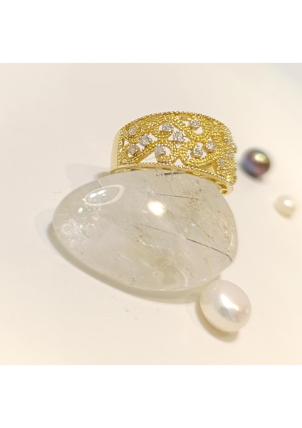 Taşlı Yüzük 14 Ayar Altın Hd Videolu modelleri