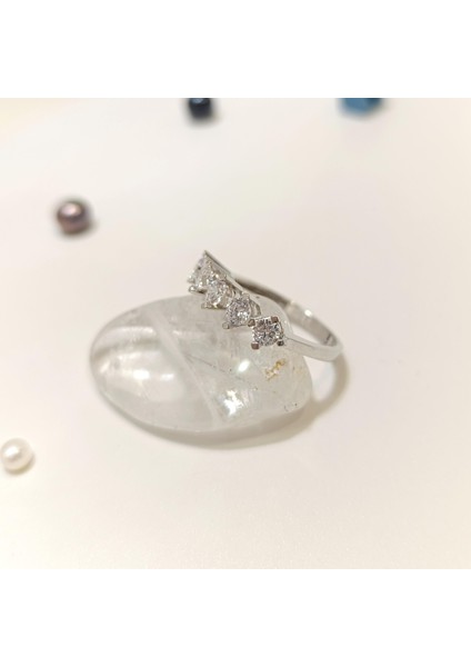 Beş Taş Yüzük 14 Ayar Altın Hd Videolu