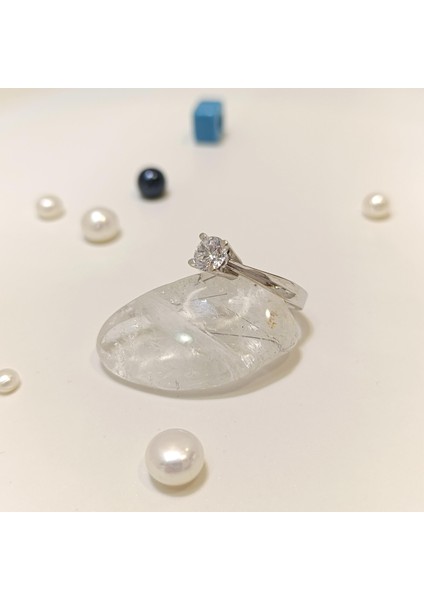 Tek Taş Yüzük 14 Ayar Altın Hd Videolu