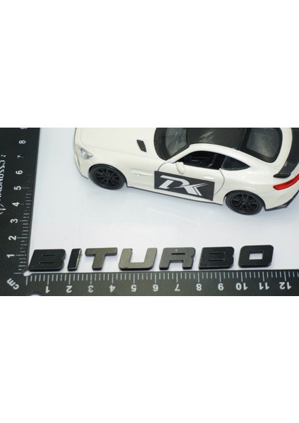 Biturbo Siyah Abs Bagaj Yazı Logo Mercedes Ile Uyumlu fırsatları