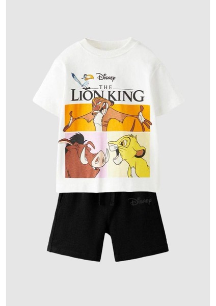 Tude Kids Yeni Sezon Lion King Baskılı Erkek Çocuk Alt Üst Takım