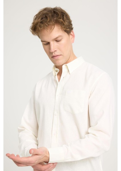 Uzun Kollu Gömlek Worn White indirimleri