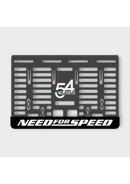 Need For Speed 3D Kabartmalı Pleksi Motor Plakalığı
