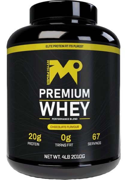 Premium Whey Protein Tozu 2010GR Çikolata 67 Servis (Protein Sentezi)+Shaker 600 ml