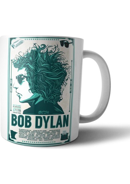 Bob Dylan Kupa Bardak Model 2