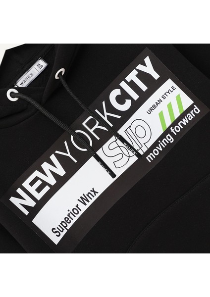 Erkek Çocuk Uzun Kol Kalın Tişört - 16113 - Siyah fiyatları